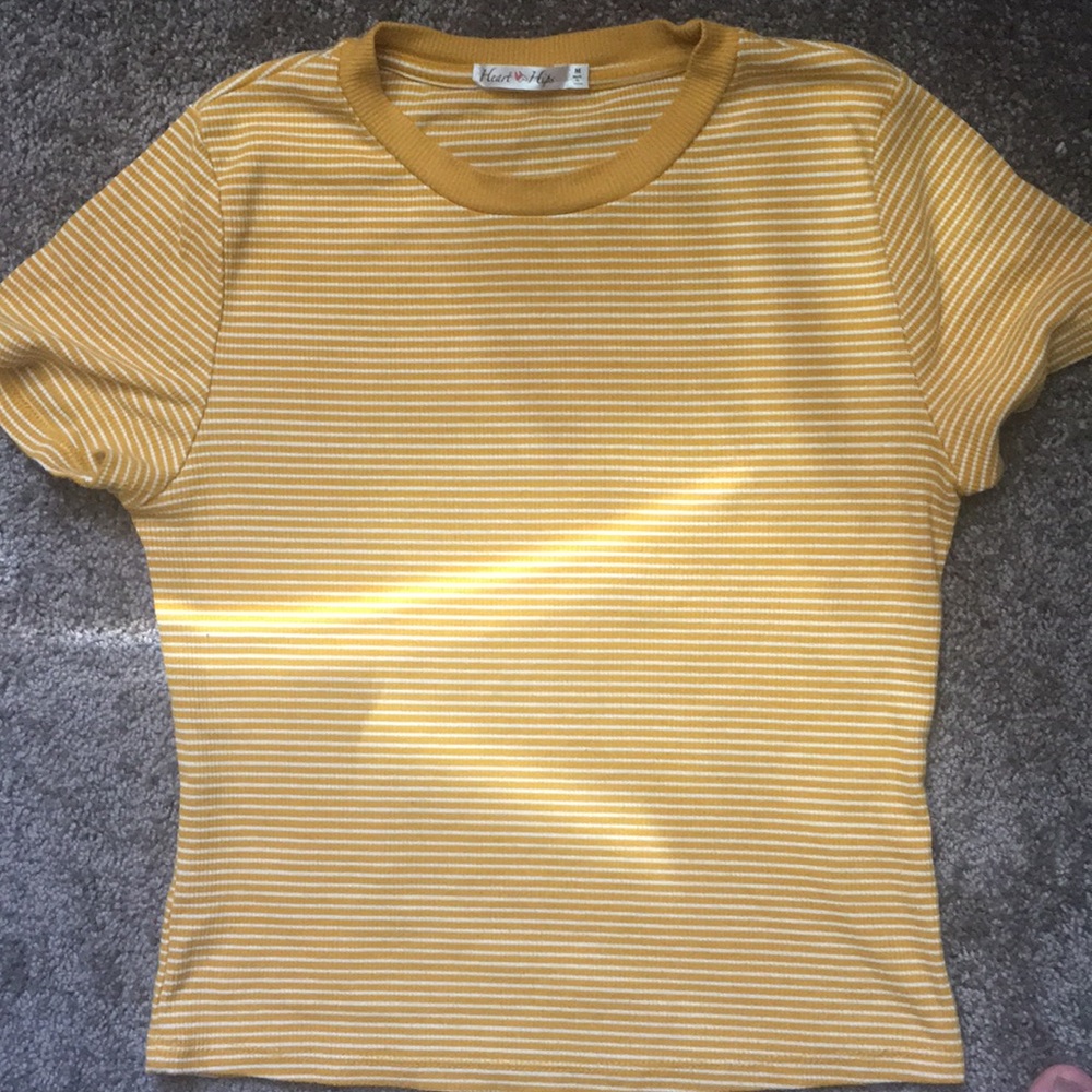 Yellow Striped T-Shirt